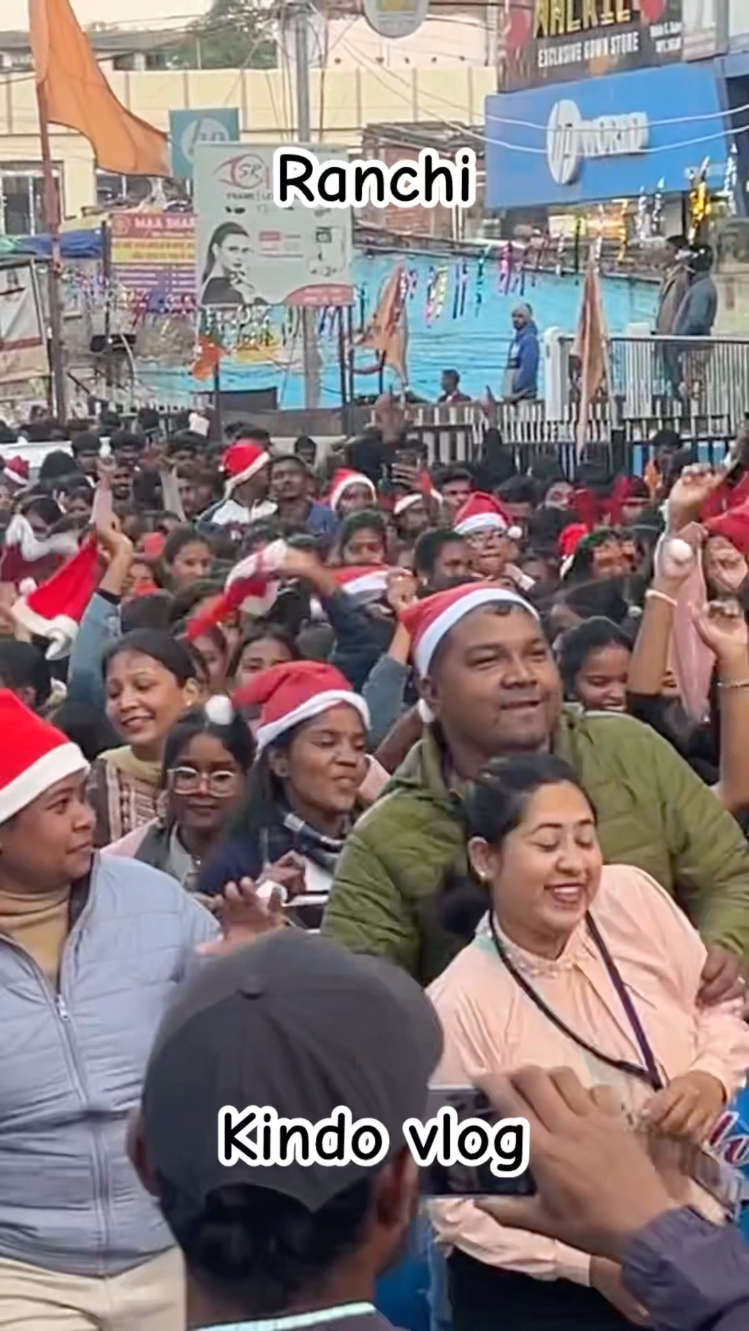 Ranchi Christmas Carnival 2024 , क्रिसमस शोभा यात्रा/video168